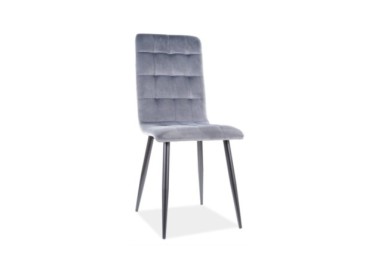 Kėdė Signal Otto Velvet Bluvel 14 pilkos spalvos