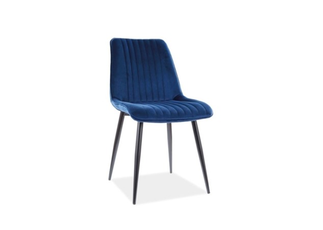 Kėdė Signal Kim Velvet Bluvel 86 mėlynos spalvos