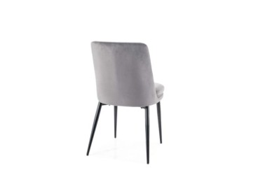 Kėdė Signal Kayla Velvet Bluvel 14 pilkos spalvos