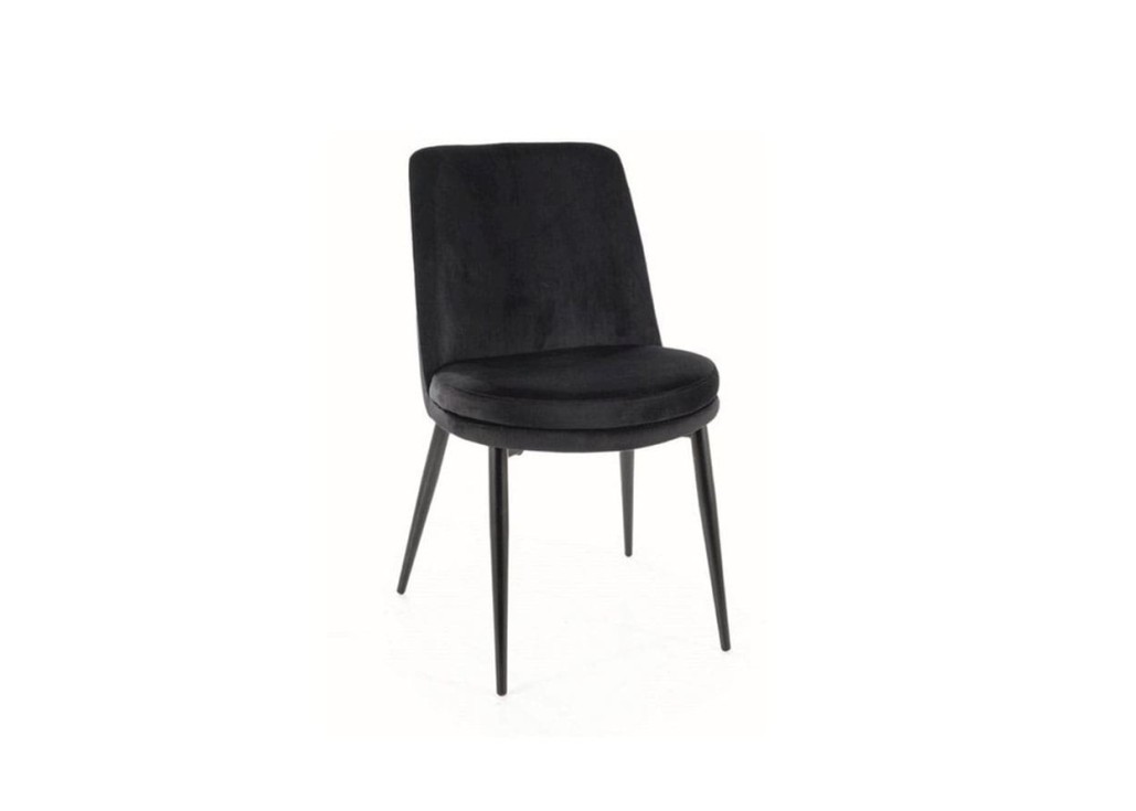 Kėdė Signal Kayla Velvet Bluvel 19 juodos spalvos