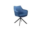 Kėdė Signal Azalia Velvet Bluvel 86 mėlynos spalvos