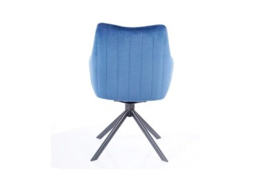 Kėdė Signal Azalia Velvet Bluvel 86 mėlynos spalvos