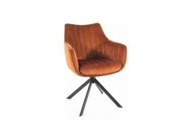 Kėdė Signal Azalia Velvet Bluvel 4215 cinamono spalvos