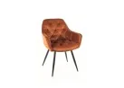 Kėdė Signal Cherry Velvet bluvel 4215 cinamono spalvos