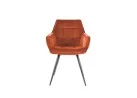 Kėdė Signal Lilia Velvet Bluvel 4215 cinamono spalvos