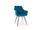 Kėdė Signal Lilia Velvet Bluvel 85 turkio spalvos