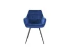 Kėdė Signal Lilia Velvet Bluvel 86 mėlynos spalvos