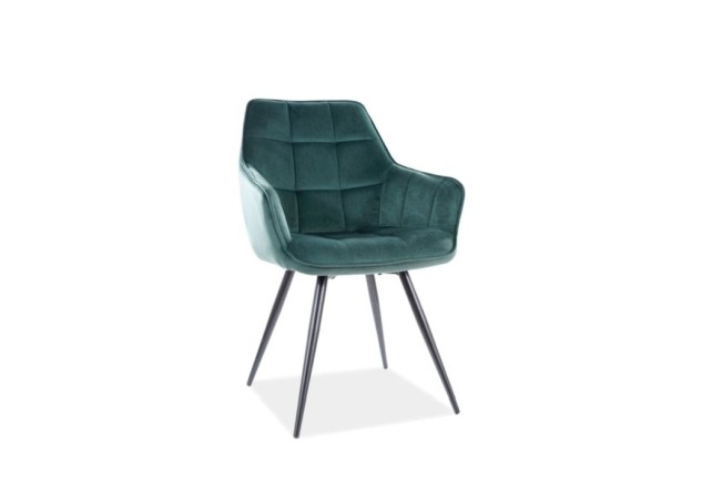 Kėdė Signal Lilia Velvet Bluvel 78 žalios spalvos