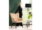 Fotelis Signal Carmen Velvet Bluvel 28 smėlio spalvos