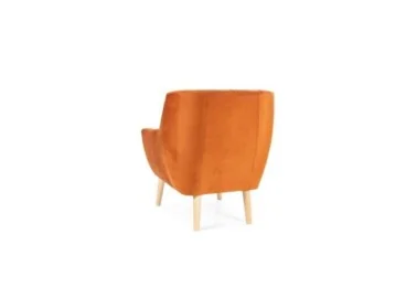 Fotelis Signal Kier 1 Velvet Bluvel 4215/wenge cinamono spalvos