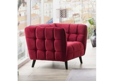 Fotelis Signal Castello 1 velvet Bluvel 59 bordo spalvos