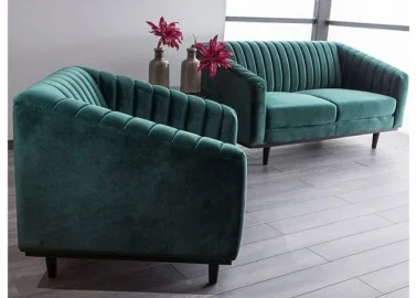 Fotelis Signal Asprey 1 Velvet bluvel 78 žalios spalvos