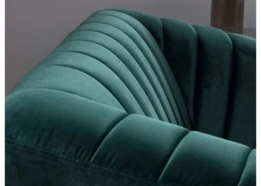 Fotelis Signal Asprey 1 Velvet bluvel 78 žalios spalvos