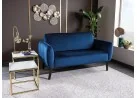 Dvivietė sofa Signal Elsa Velvet Bluvel 86 mėlynos spalvos