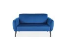 Dvivietė sofa Signal Elsa Velvet Bluvel 86 mėlynos spalvos