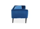 Dvivietė sofa Signal Elsa Velvet Bluvel 86 mėlynos spalvos