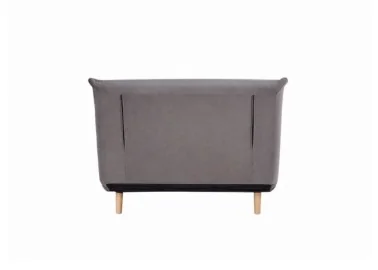 Išskleidžiamas fotelis Signal Velvet Spike Tap.139 pilkos spalvos