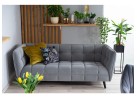 Trivietė sofa Signal Castello 3 velvet Bluvel 14 pilkos spalvos