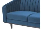 Sofa Signal Asprey 2 Velvet bluvel 86 mėlynos spalvos
