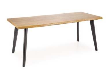 DICKSON 2 extension table 150-210 natural  black4