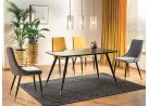 Kėdė Signal Piano Velvet garstyčių spalvos su juodom kojom