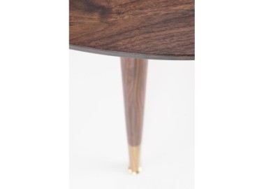 DOMENICO table walnutgold11