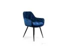Kėdė Signal Cherry Velvet bluvel 86 mėlynos spalvos