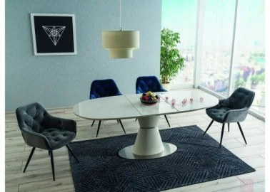 Kėdė Signal Cherry Velvet bluvel 86 mėlynos spalvos