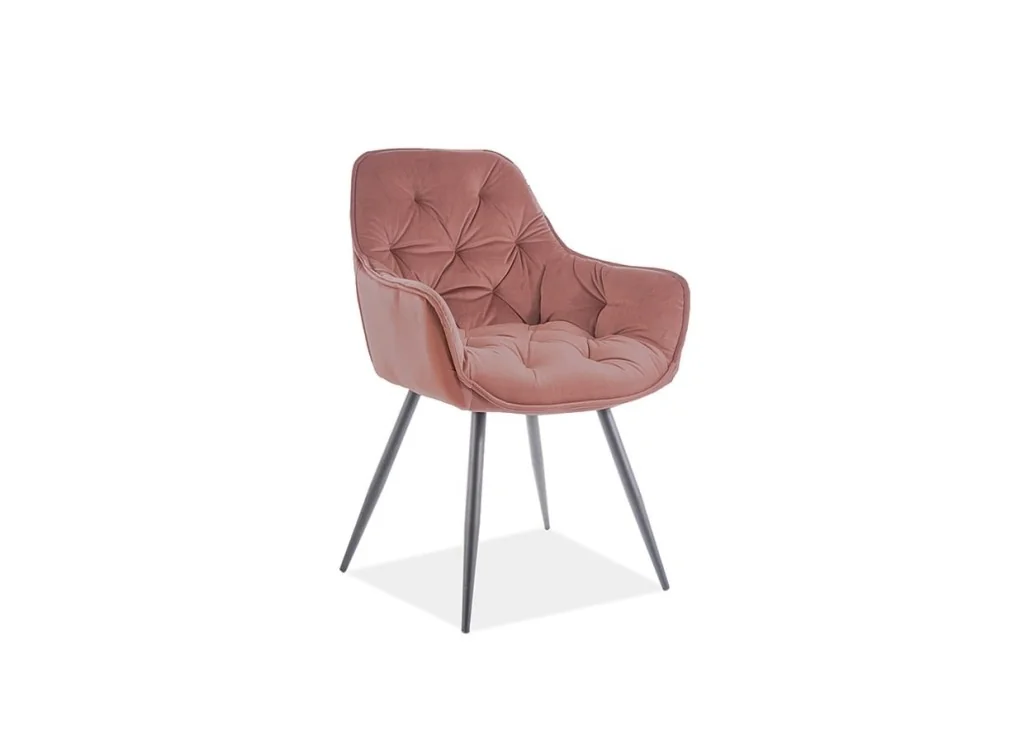 Kėdė Signal Cherry Velvet bluvel 52 rožinės spalvos