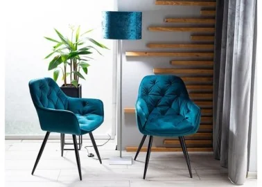 Kėdė Signal Cherry Velvet bluvel 85 turkio spalvos