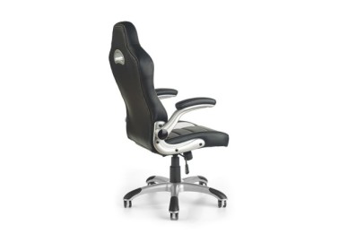 Biuro kėdė Halmar Lotus juodos, pilkos ir baltos spalvos
