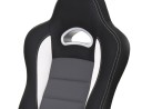 Biuro kėdė Halmar Lotus juodos, pilkos ir baltos spalvos