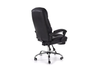 Biuro kėdė Halmar Alvin juodos spalvos su kojų atrama