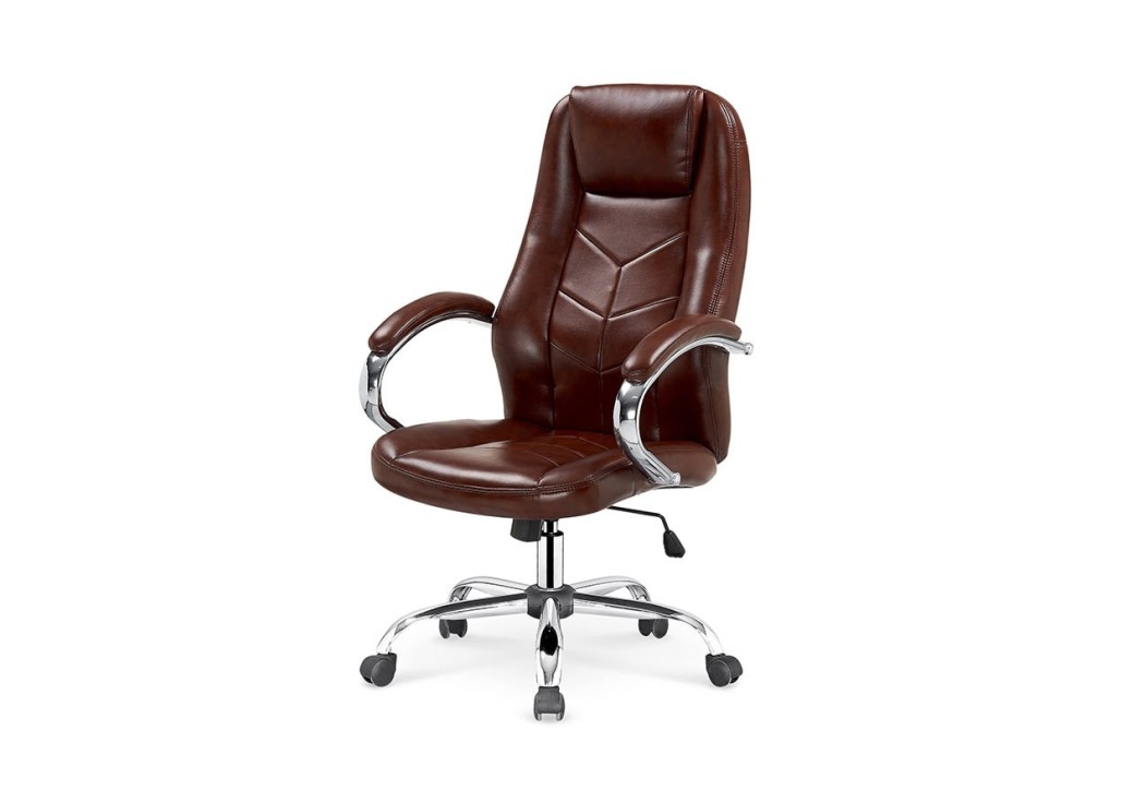 Biuro kėdė Halmar Cody rudos spalvos