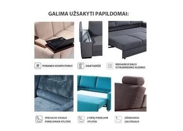 Minkštas kampas PMW-NOR-N2FPG