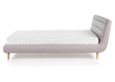 Šiuolaikinio dizaino pilkos spalvos lova Elanda, pasižyminti minimalistinėmis ir švariomis linijomis. Idealus pasirinkimas norintiems suteikti savo miegamajam modernų ir elegantišką įvaizdį. Lova skirta 160x200 čiužiniui.