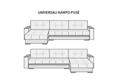 Universali kampo pusė