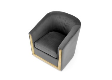 ENRICO leisure chair grey1