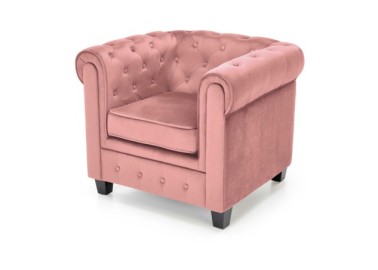 ERIKSEN  leisure armchair pink  black0