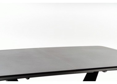 FANGOR extension table color top - dark grey legs - black5