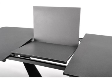FANGOR extension table color top - dark grey legs - black9