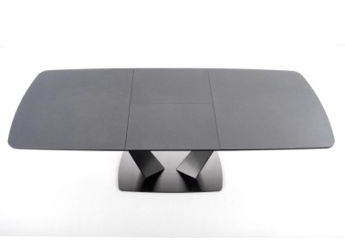 FANGOR extension table color top - dark grey legs - black12