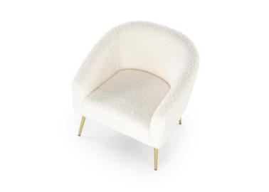 GRIFON leisure armchair cream  gold1