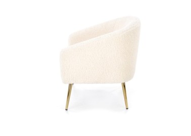 GRIFON leisure armchair cream  gold4