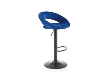 H102 bar stool dark blue0