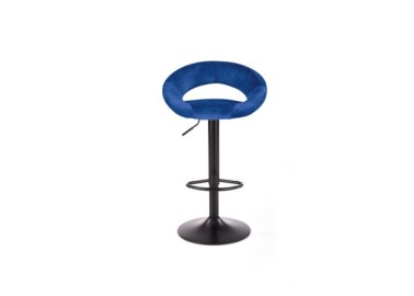 H102 bar stool dark blue4