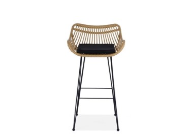 H105 bar stool color natural  black2