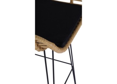 H105 bar stool color natural  black7