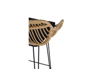 H105 bar stool color natural  black8