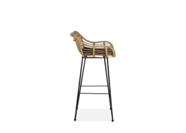 H105 bar stool color natural  black10